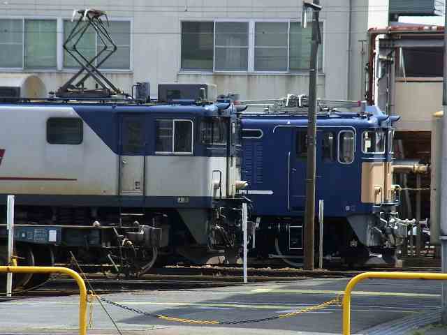 487 ﾛｸﾖﾝ1000とﾔｸｻﾞのｶﾏ隠し Ef64 77の近況 W 昭和の鉄道員ブログ