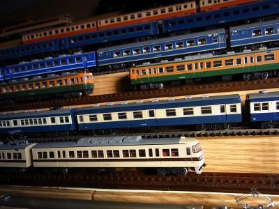 805】 スチール棚の企画展11：国鉄時代、中央西線を走っていた列車 