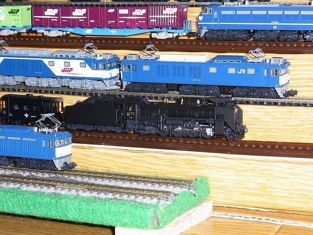 940】 スチール棚の企画展15： 「中央西線の機関車牽引列車
