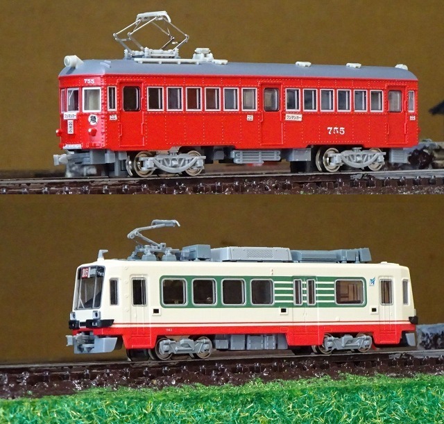 名鉄 モ750形 “スカーレット色” (M車) (鉄道模型) - ホビー