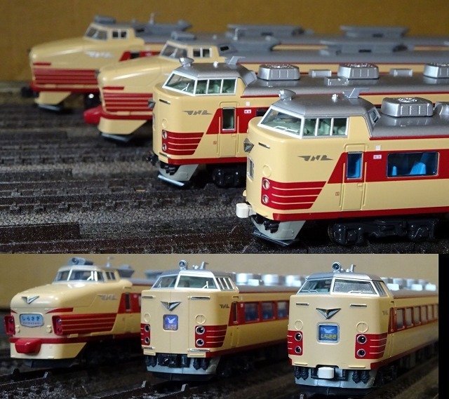 16番(HO) 国鉄 485系 特急電車 (初期型・クハ481-100) 基本